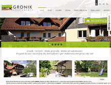 Tablet Screenshot of gronik.pl